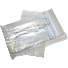 Snap Lock Job Bags With Document Pocket - Transparent - 160 x 230mm - Box 1000 (BD3WP1623)